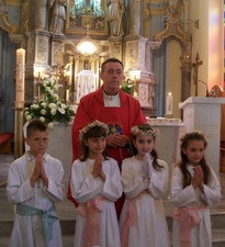 Prva sveta pričest za četvero mladih Vivodinaca